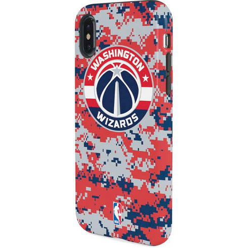 NBA Washington Wizards Camo Digi iPhone XS Pro Case