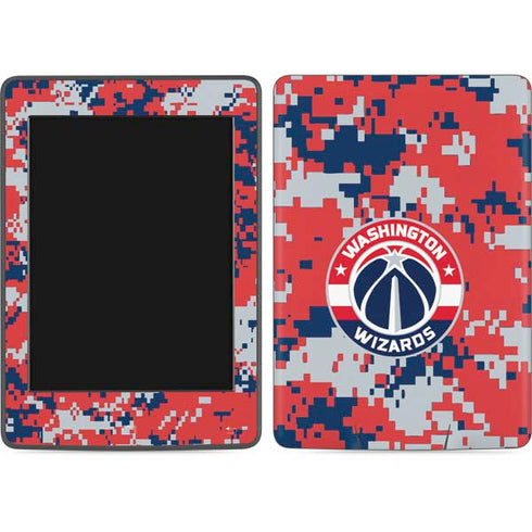 NBA Washington Wizards Camo Digi Amazon Kindle Skin