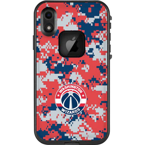 NBA Washington Wizards Camo Digi LifeProof Fre iPhone Skin
