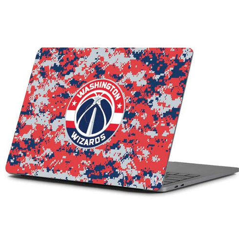 NBA Washington Wizards Camo Digi Apple MacBook Pro 13-inch Skin