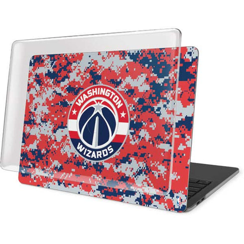 NBA Washington Wizards Camo Digi MacBook Pro 13in (2020) Case plus Skin