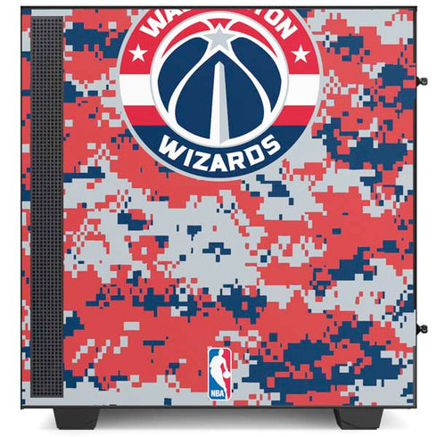 NBA Washington Wizards Camo Digi NZXT H510 Compact ATX Mid-Tower Case Skin