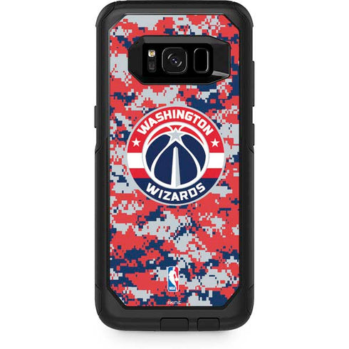 NBA Washington Wizards Camo Digi Otterbox Commuter Galaxy Skin