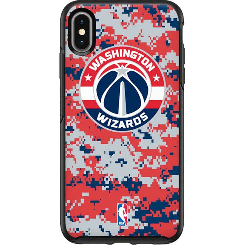 NBA Washington Wizards Camo Digi Otterbox Symmetry iPhone Skin