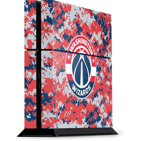 NBA Washington Wizards Camo Digi PS4 Console Skin