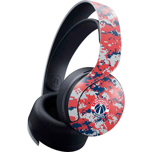 NBA Washington Wizards Camo Digi PULSE 3D Wireless Headset for PS5 Skin