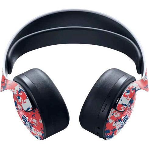 NBA Washington Wizards Camo Digi PULSE 3D Wireless Headset for PS5 Skin