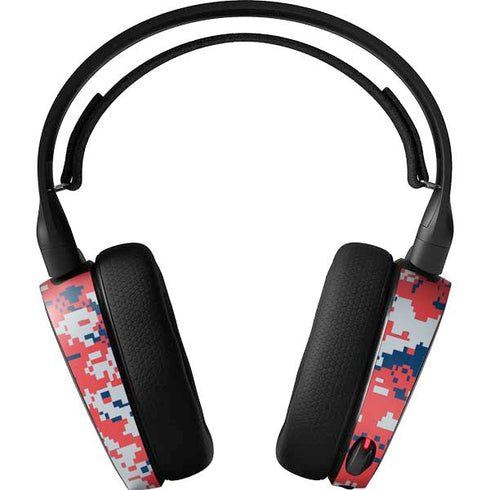 NBA Washington Wizards Camo Digi SteelSeries Arctis 3 Skin