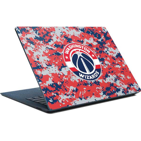 NBA Washington Wizards Camo Digi Surface Laptop Skin