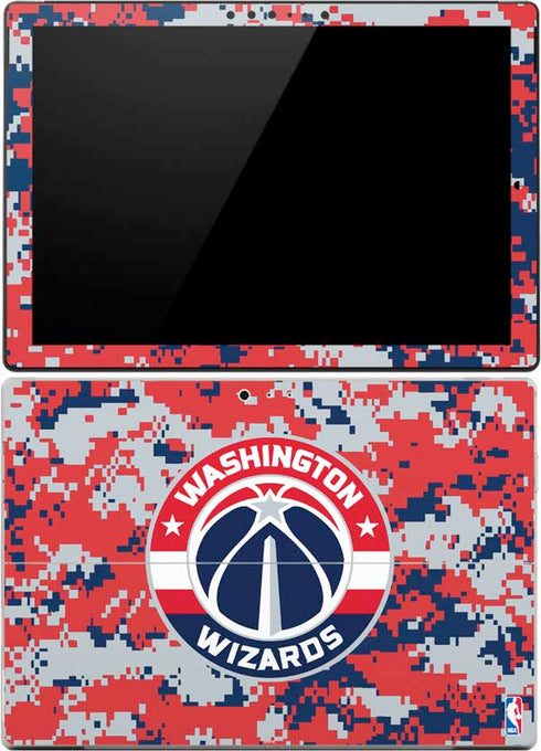 NBA Washington Wizards Camo Digi Surface Pro (2017) Skin