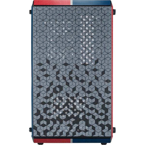 NBA Washington Wizards Canvas Split Cooler Master MasterBox Q300L Mini Tower Skin