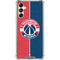 NBA Washington Wizards Canvas Split Galaxy A14 5G Clear Case