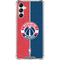 NBA Washington Wizards Canvas Split Galaxy A15 5G Clear Case