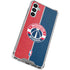 NBA Washington Wizards Canvas Split Galaxy A15 5G Clear Case