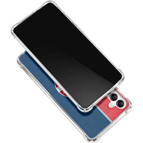 NBA Washington Wizards Canvas Split Galaxy A15 5G Clear Case