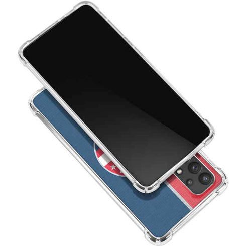 NBA Washington Wizards Canvas Split Galaxy A32 5G Clear Case