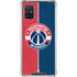 NBA Washington Wizards Canvas Split Galaxy A51 5G Clear Case