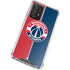 NBA Washington Wizards Canvas Split Galaxy A52 5G Clear Case