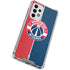 NBA Washington Wizards Canvas Split Galaxy A53 5G Clear Case