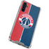 NBA Washington Wizards Canvas Split Galaxy A54 5G Clear Case