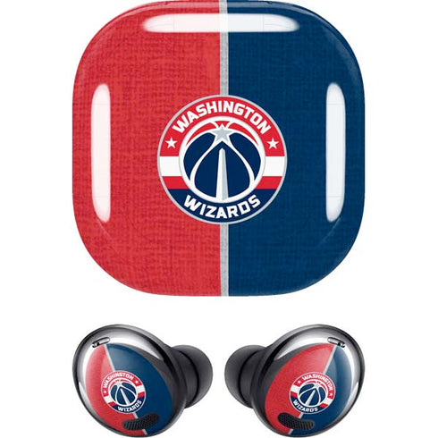 NBA Washington Wizards Canvas Split Galaxy Buds Pro Skin