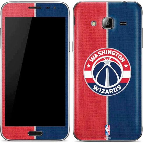 NBA Washington Wizards Canvas Split Galaxy J3 Skin