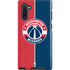 NBA Washington Wizards Canvas Split Galaxy Note 10 Pro Case