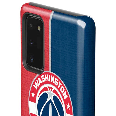 NBA Washington Wizards Canvas Split Galaxy Note20 5G Pro Case