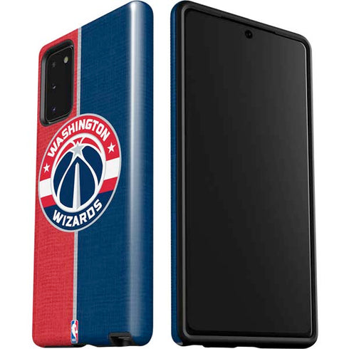 NBA Washington Wizards Canvas Split Galaxy Note20 5G Pro Case