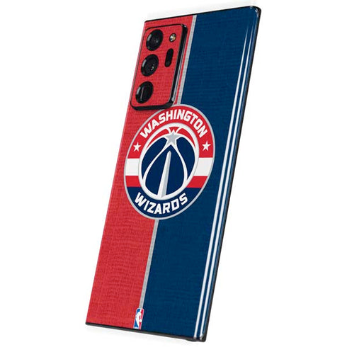 NBA Washington Wizards Canvas Split Galaxy Note20 Ultra 5G Skin