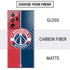 NBA Washington Wizards Canvas Split Galaxy Note20 Ultra 5G Skin