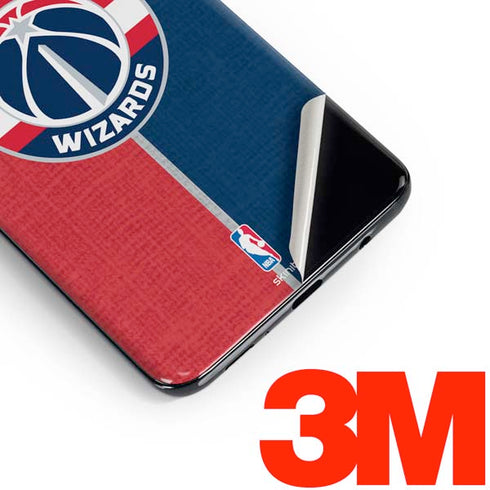 NBA Washington Wizards Canvas Split Galaxy S10 Skin