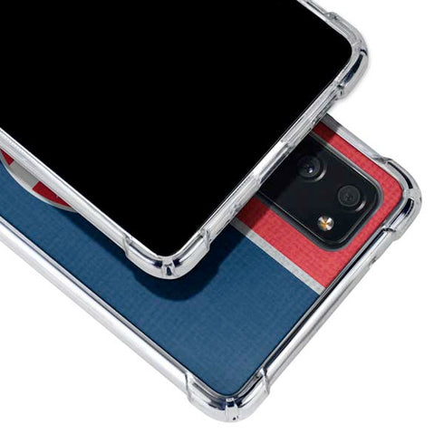 NBA Washington Wizards Canvas Split Galaxy S20 FE Clear Case