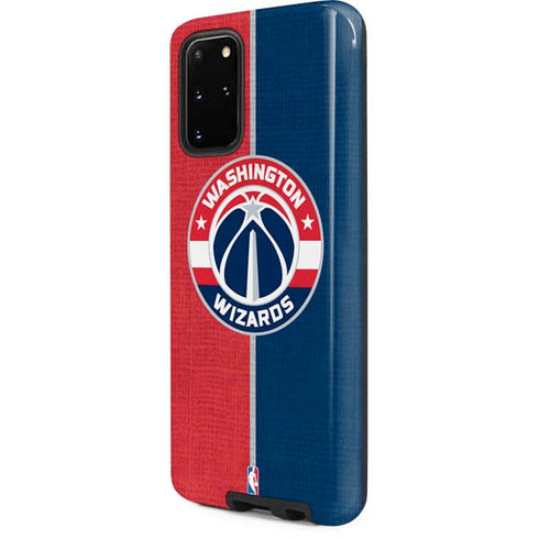 NBA Washington Wizards Canvas Split Galaxy S20 Plus Pro Case