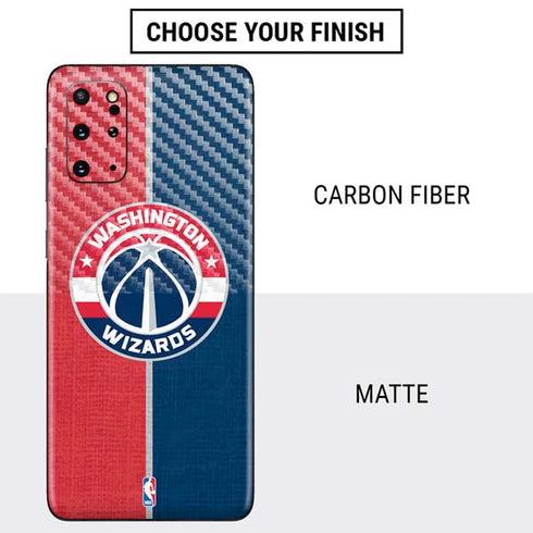 NBA Washington Wizards Canvas Split Galaxy S20 Plus Skin