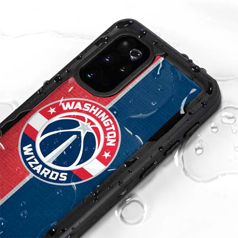 NBA Washington Wizards Canvas Split Galaxy S20 Plus Waterproof Case