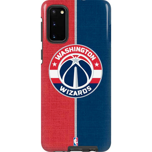 NBA Washington Wizards Canvas Split Galaxy S20 Pro Case