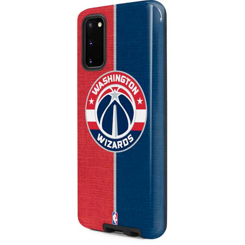 NBA Washington Wizards Canvas Split Galaxy S20 Pro Case
