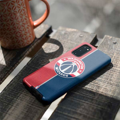NBA Washington Wizards Canvas Split Galaxy S20 Pro Case