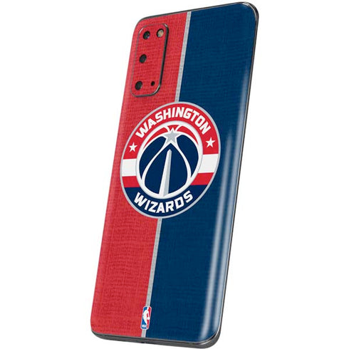NBA Washington Wizards Canvas Split Galaxy S20 Skin