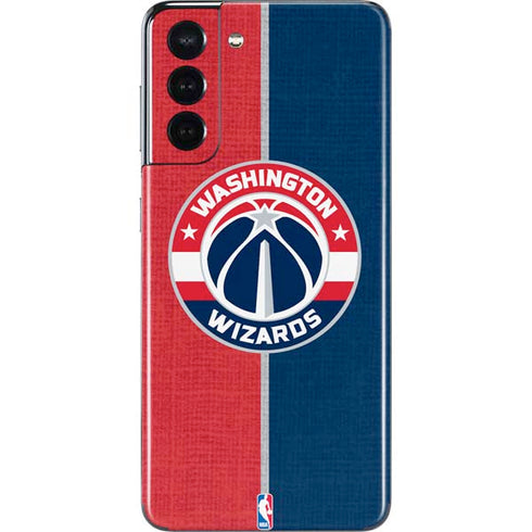 NBA Washington Wizards Canvas Split Galaxy S21 5G Skin