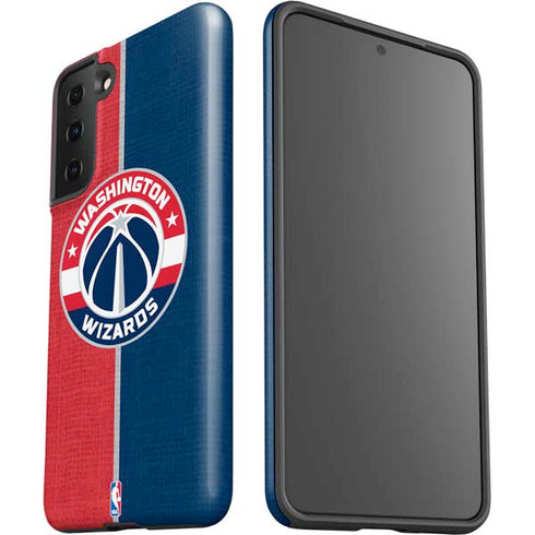 NBA Washington Wizards Canvas Split Galaxy S21 FE Pro Case