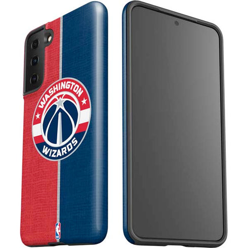 NBA Washington Wizards Canvas Split Galaxy S21 Plus 5G Pro Case