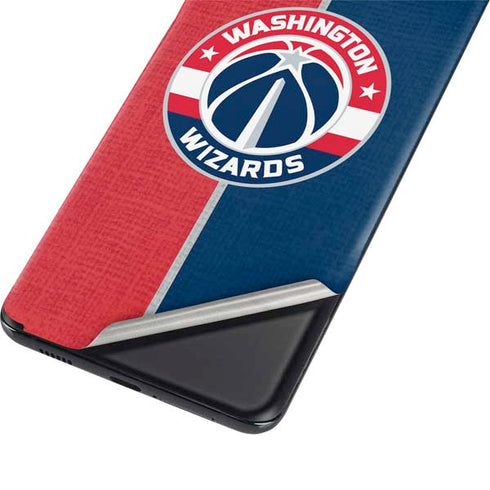 NBA Washington Wizards Canvas Split Galaxy S21 Plus 5G Skin