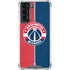 NBA Washington Wizards Canvas Split Galaxy S22 Clear Case