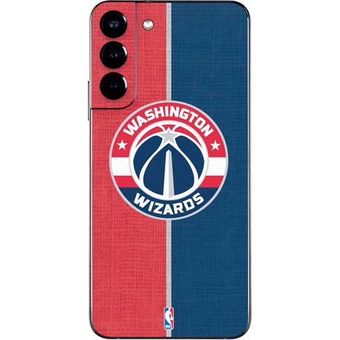 NBA Washington Wizards Canvas Split Galaxy S22 Plus Skin