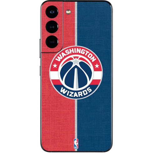 NBA Washington Wizards Canvas Split Galaxy S22 Skin