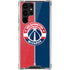 NBA Washington Wizards Canvas Split Galaxy S22 Ultra Clear Case