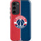 NBA Washington Wizards Canvas Split Galaxy S23 Plus Pro Case