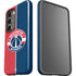 NBA Washington Wizards Canvas Split Galaxy S23 Plus Pro Case